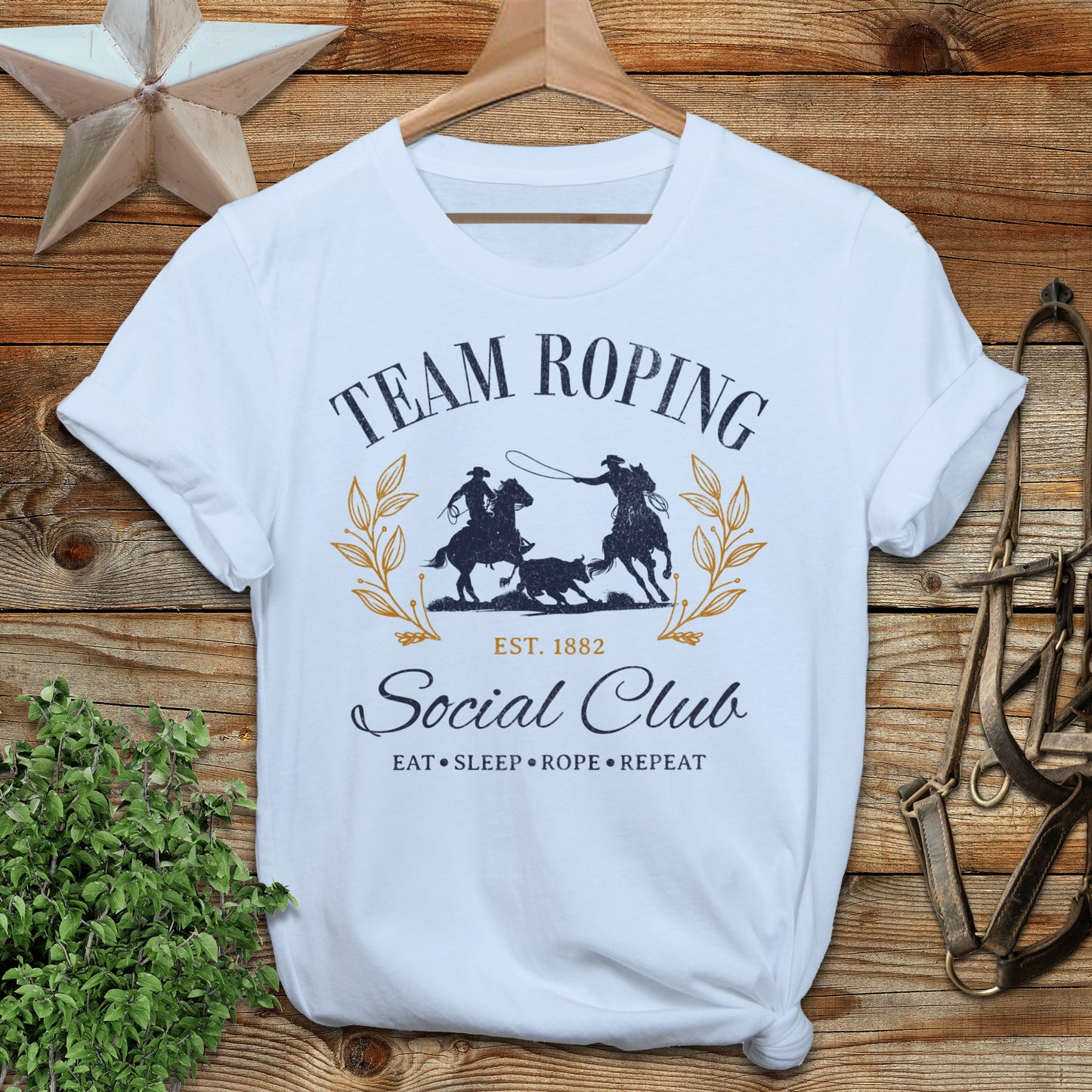 Team Roping Social Softstyle Tee