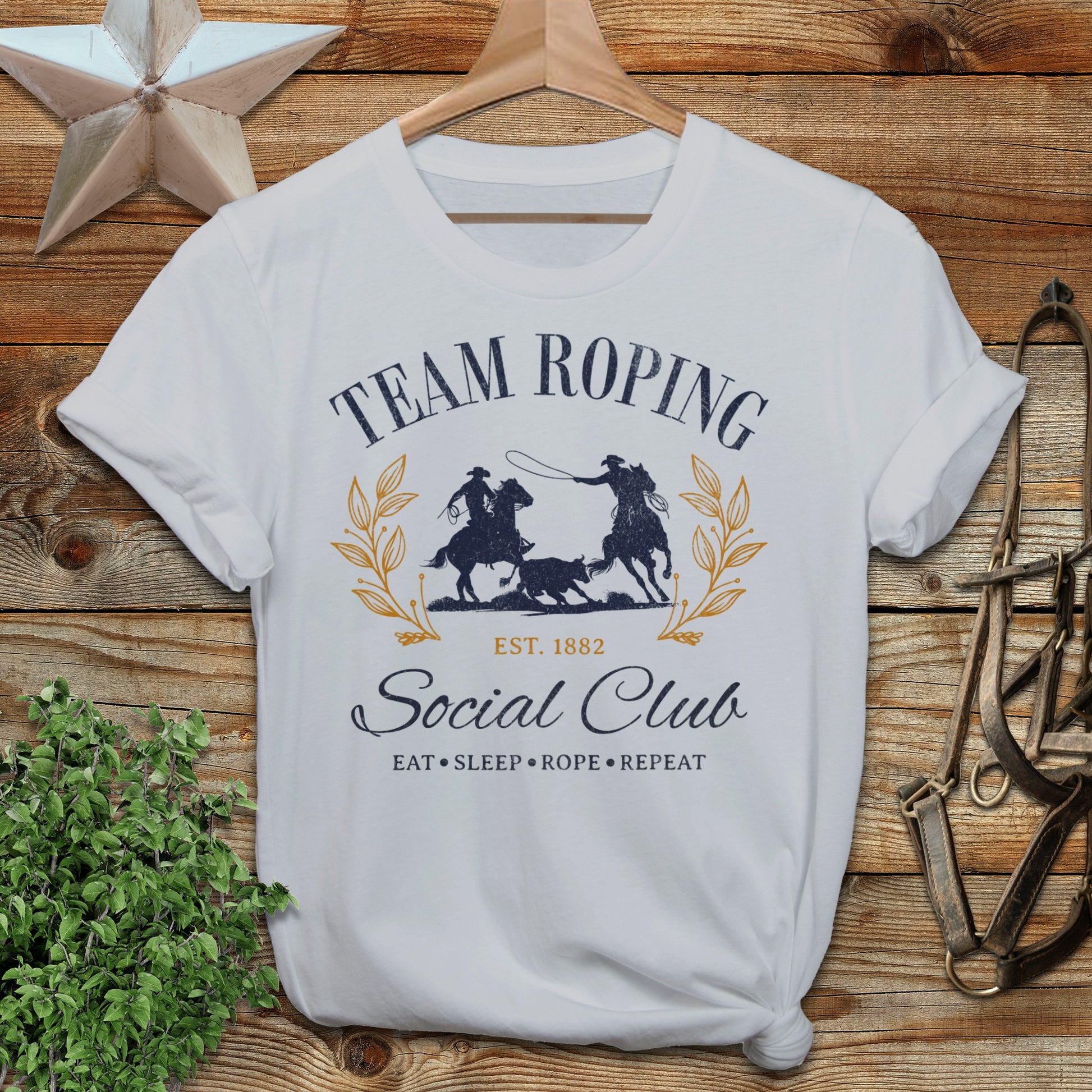 Team Roping Social Softstyle Tee