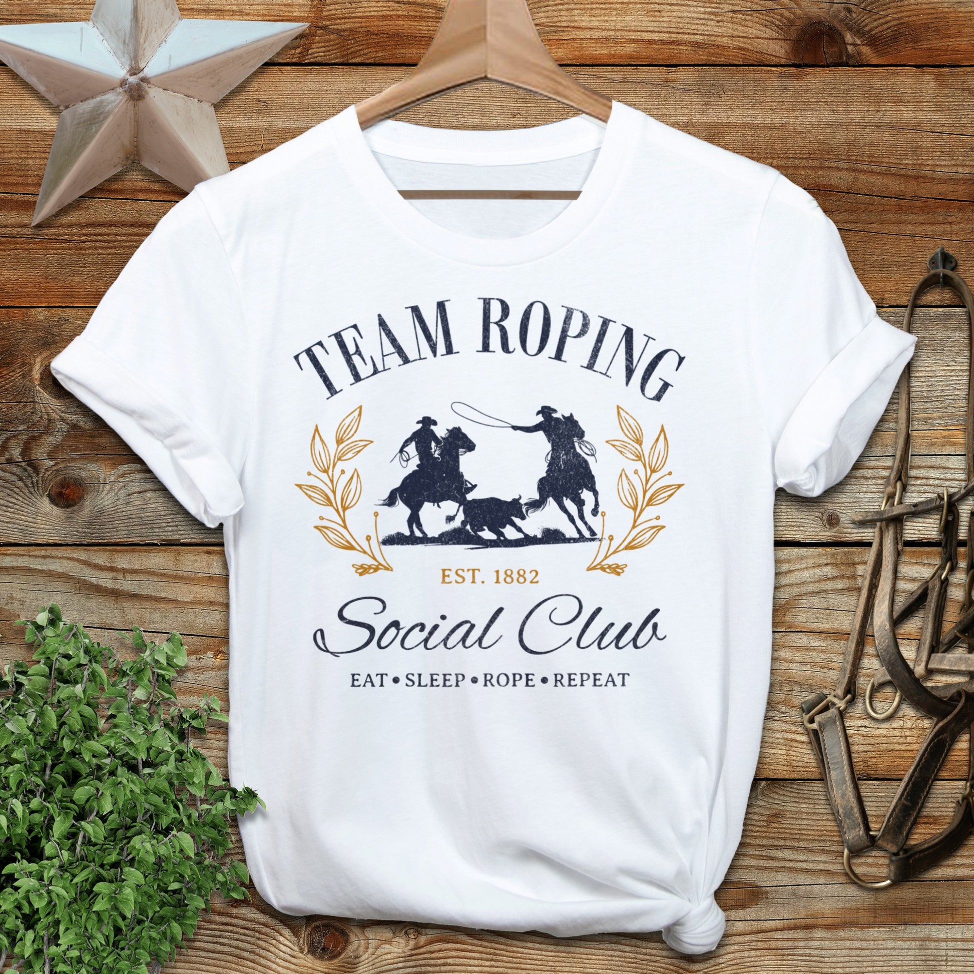 Team Roping Social Softstyle Tee