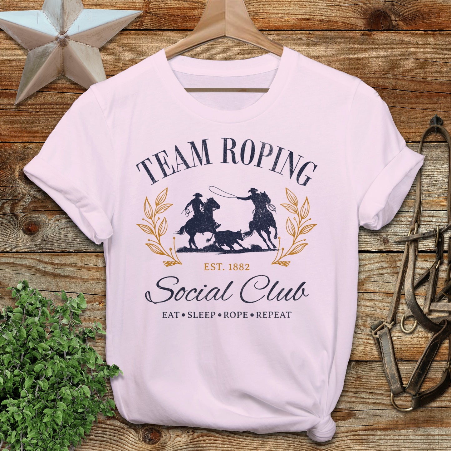 Team Roping Social Softstyle Tee