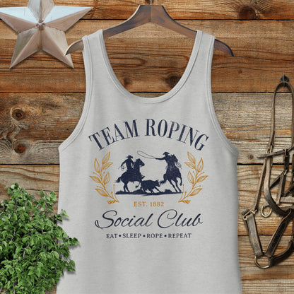Team Roping Social Tank Top