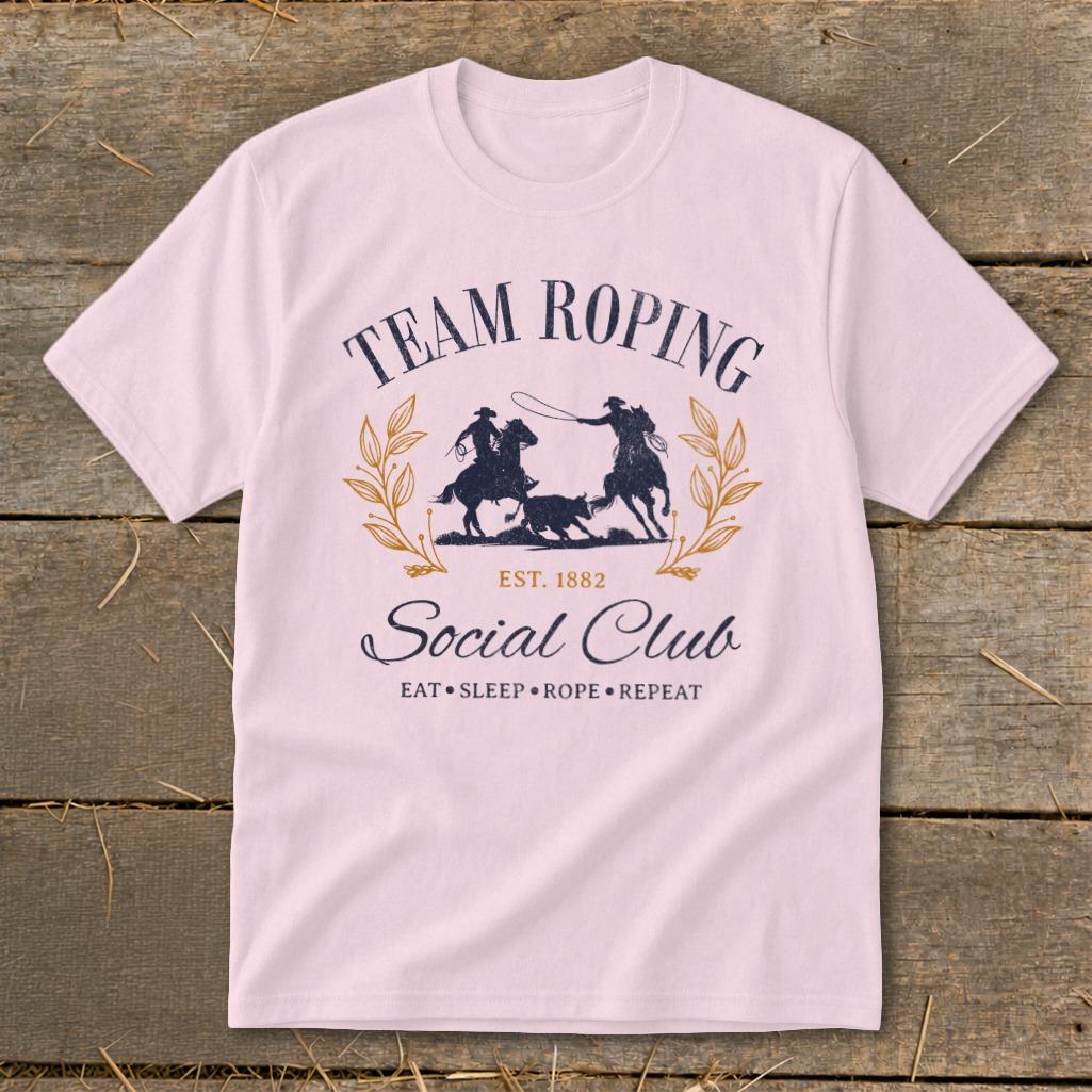 Team Roping Social Youth Tee