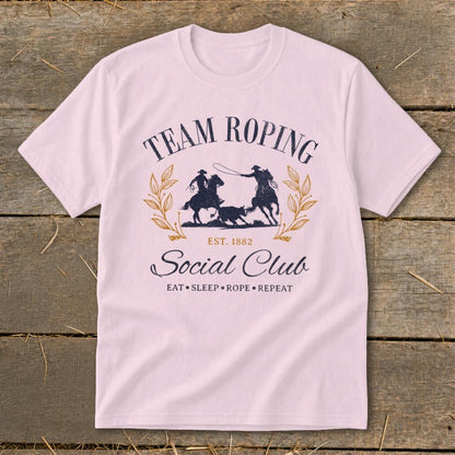 Team Roping Social Youth Tee