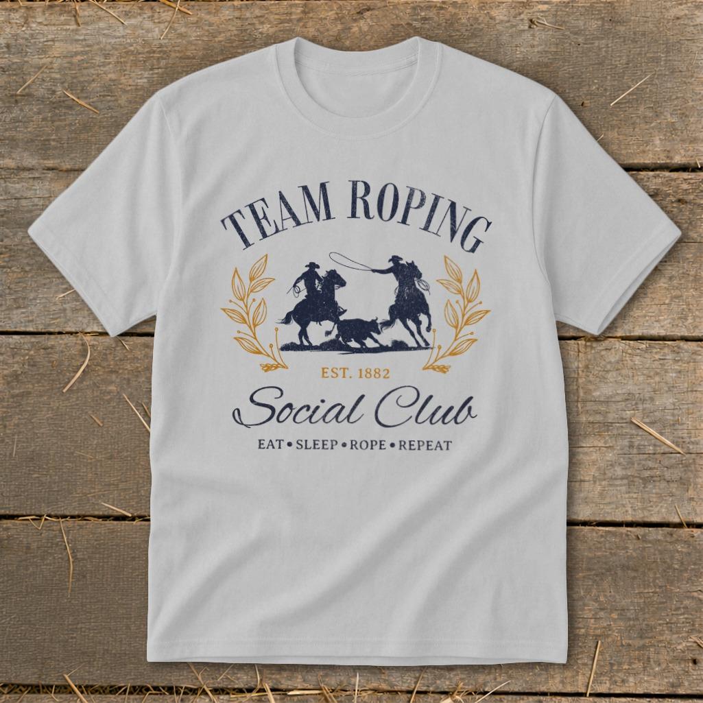 Team Roping Social Youth Tee