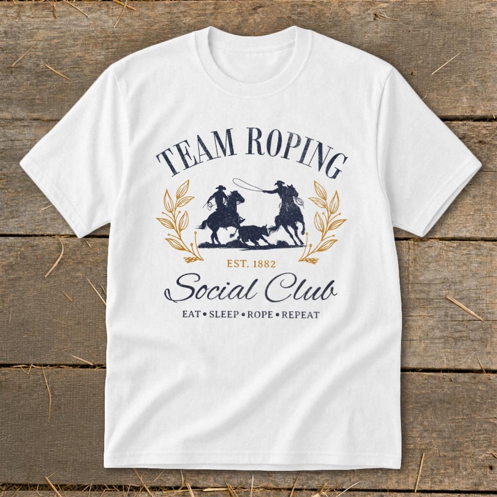 Team Roping Social Youth Tee