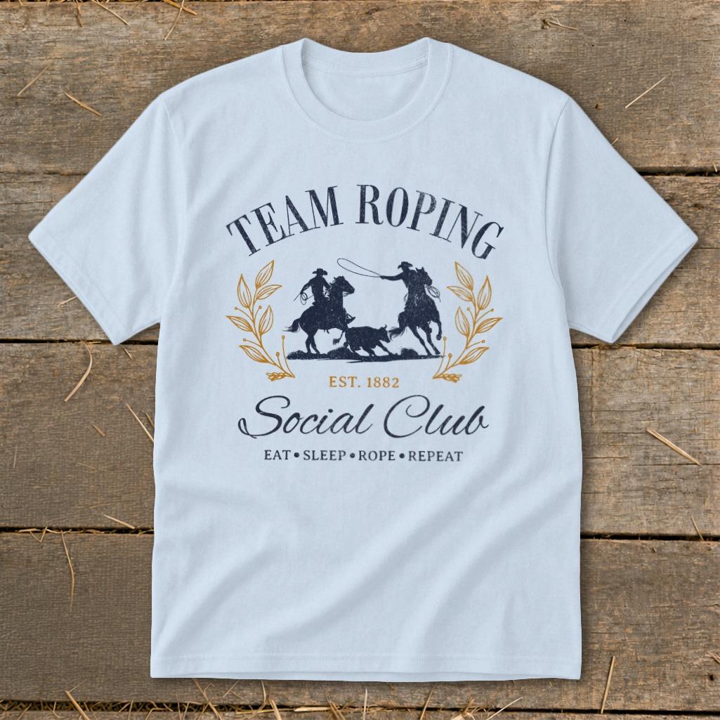Team Roping Social Youth Tee