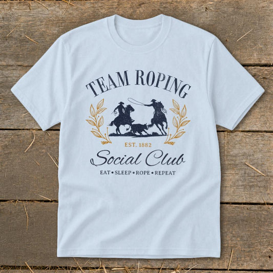 Team Roping Social Youth Tee