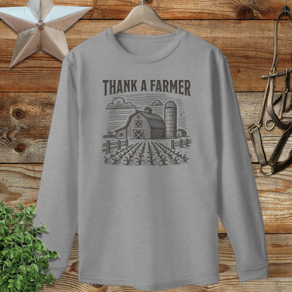 Thank a Farmer Long Sleeve Tee