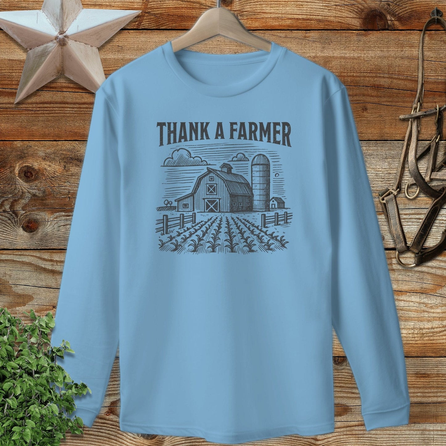 Thank a Farmer Long Sleeve Tee