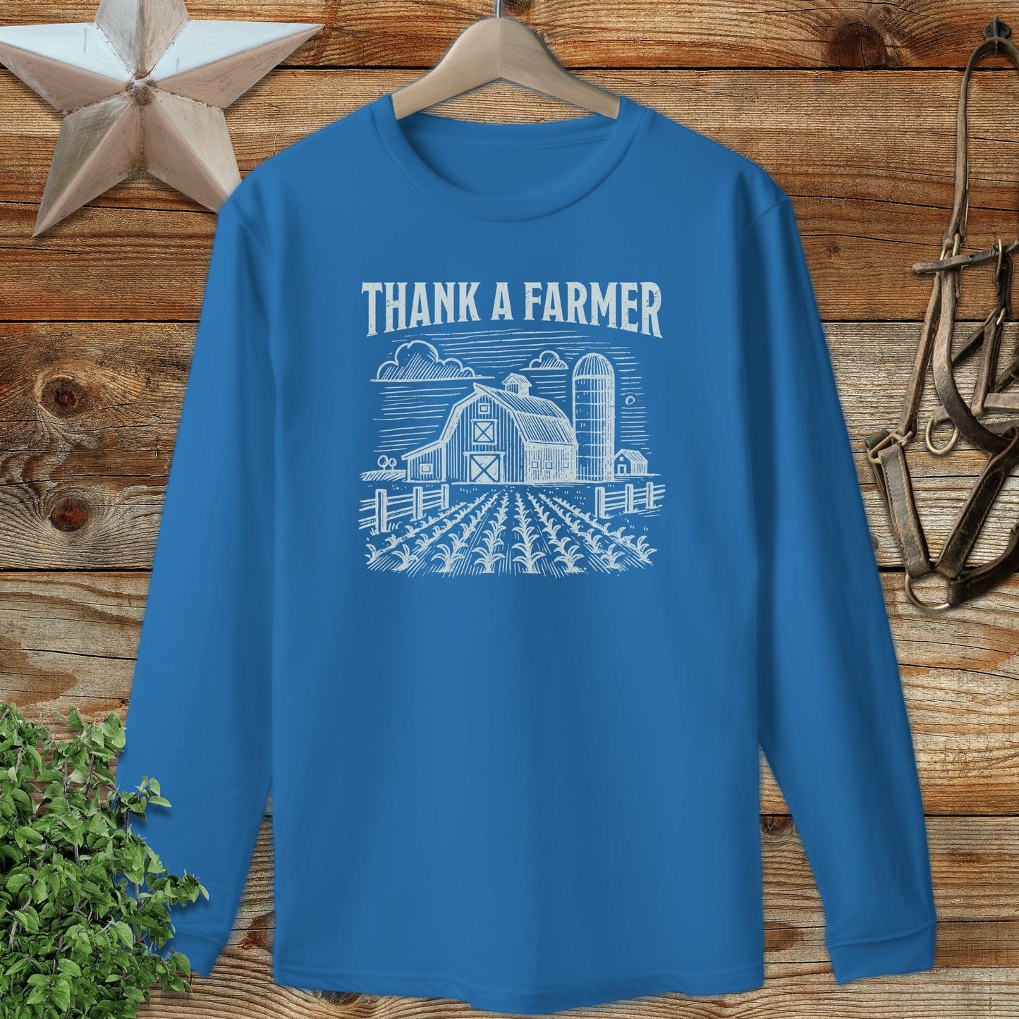 Thank a Farmer Long Sleeve Tee