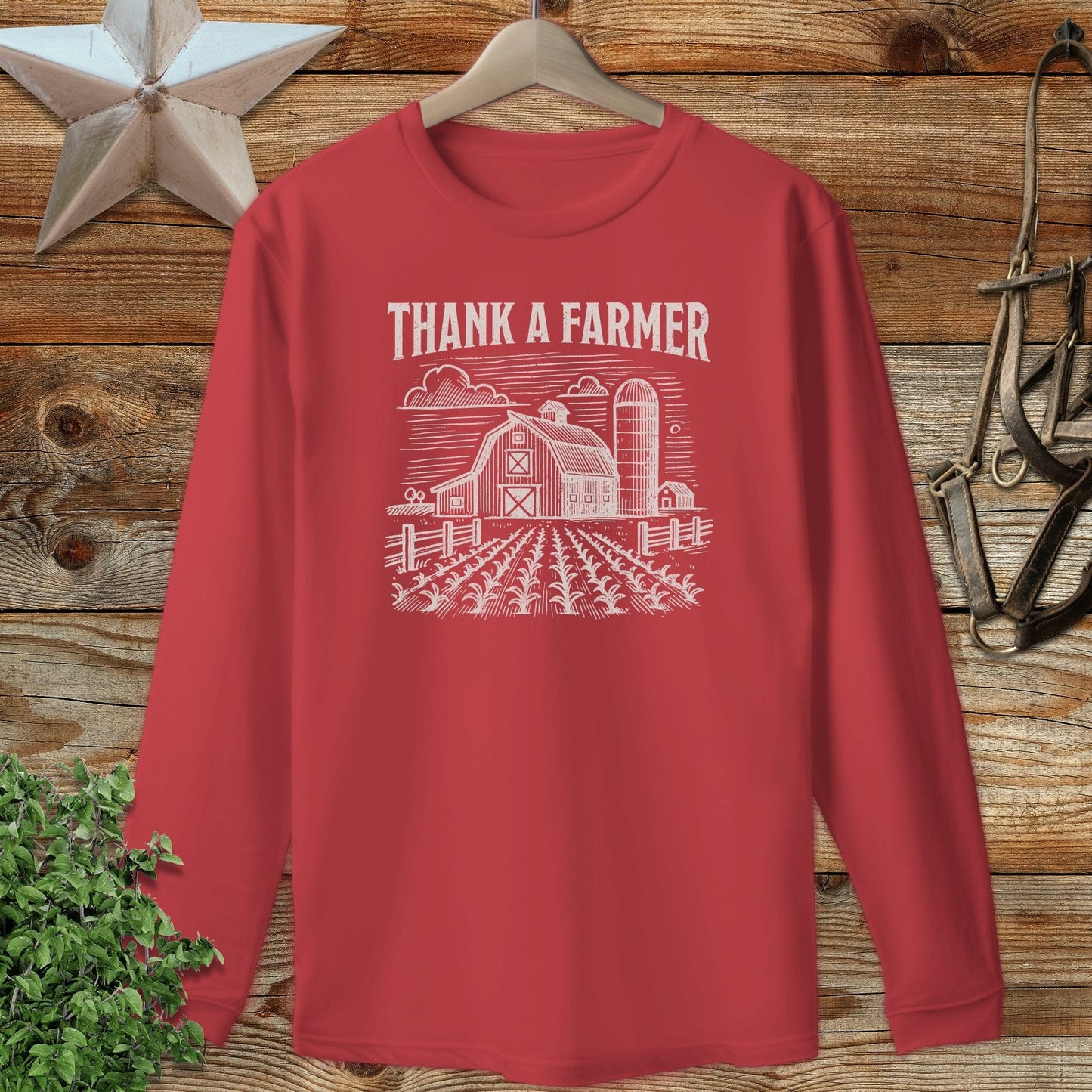 Thank a Farmer Long Sleeve Tee
