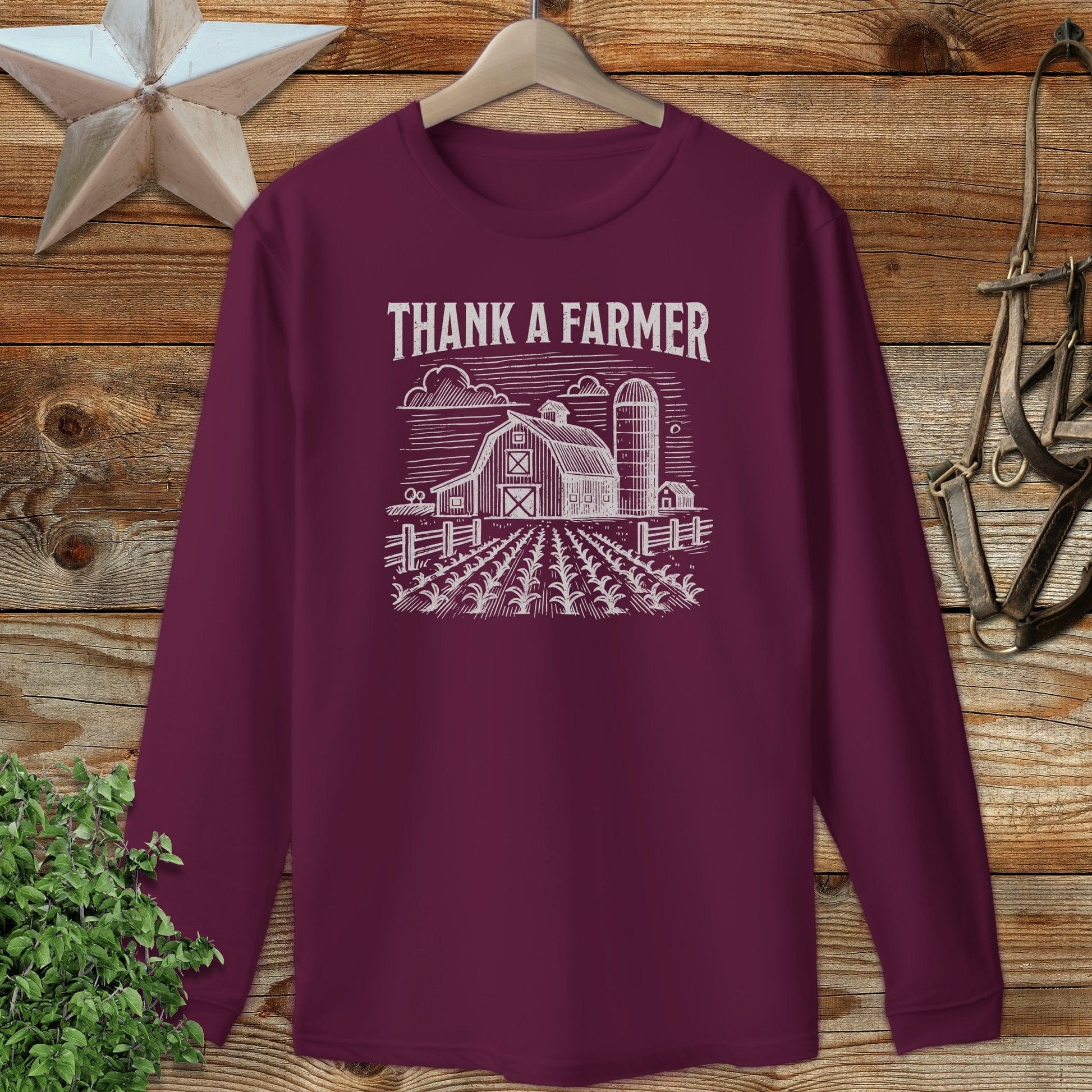 Thank a Farmer Long Sleeve Tee