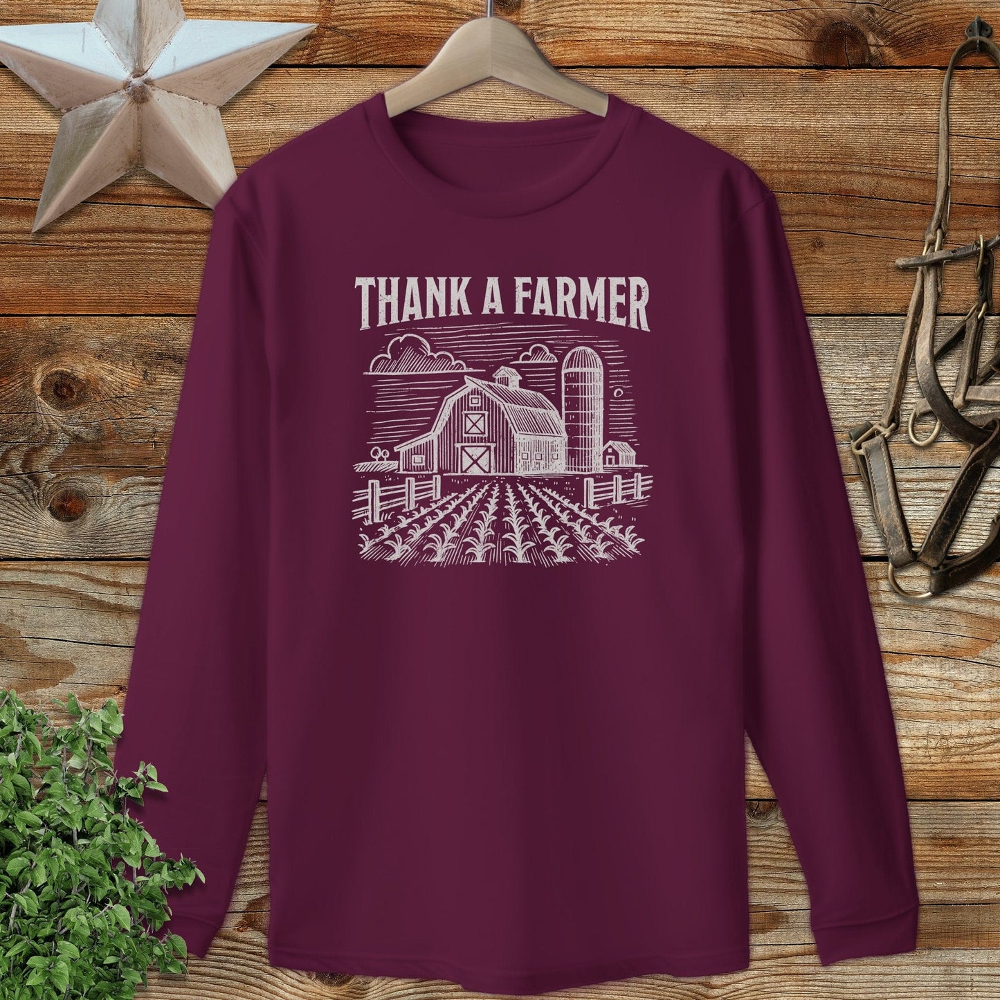 Thank a Farmer Long Sleeve Tee