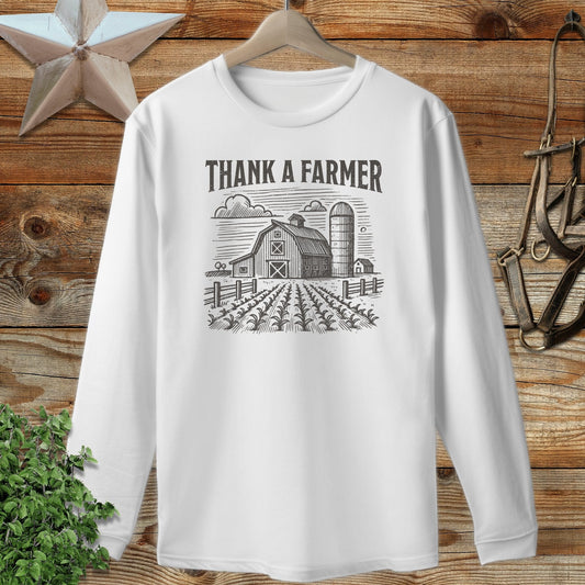 Thank a Farmer Long Sleeve Tee