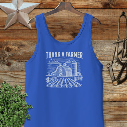 Thank a Farmer Tank Top
