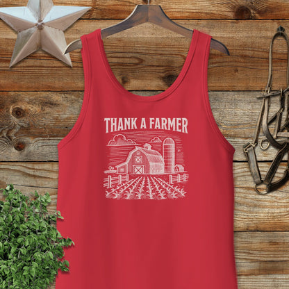 Thank a Farmer Tank Top