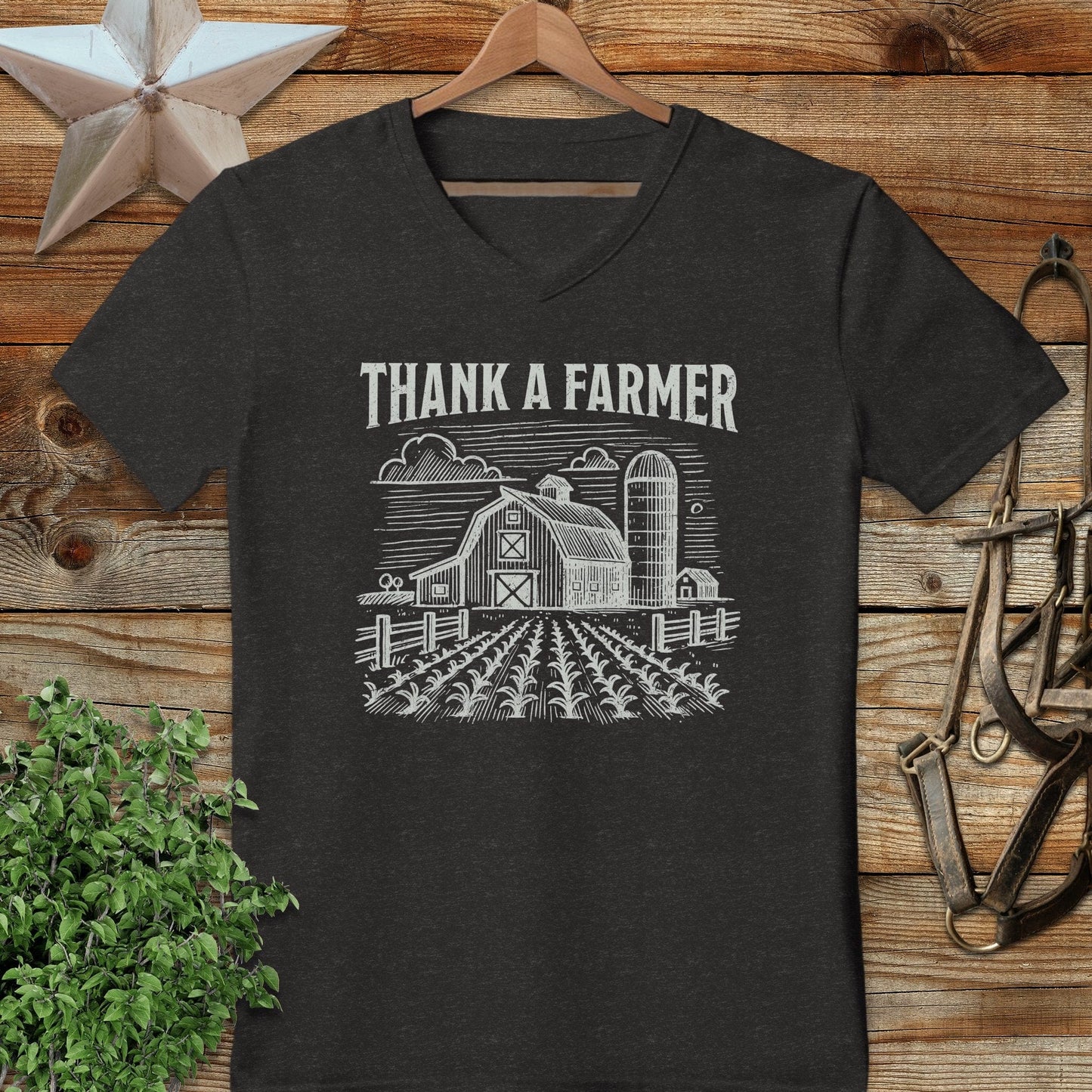Thank a Farmer V-neck