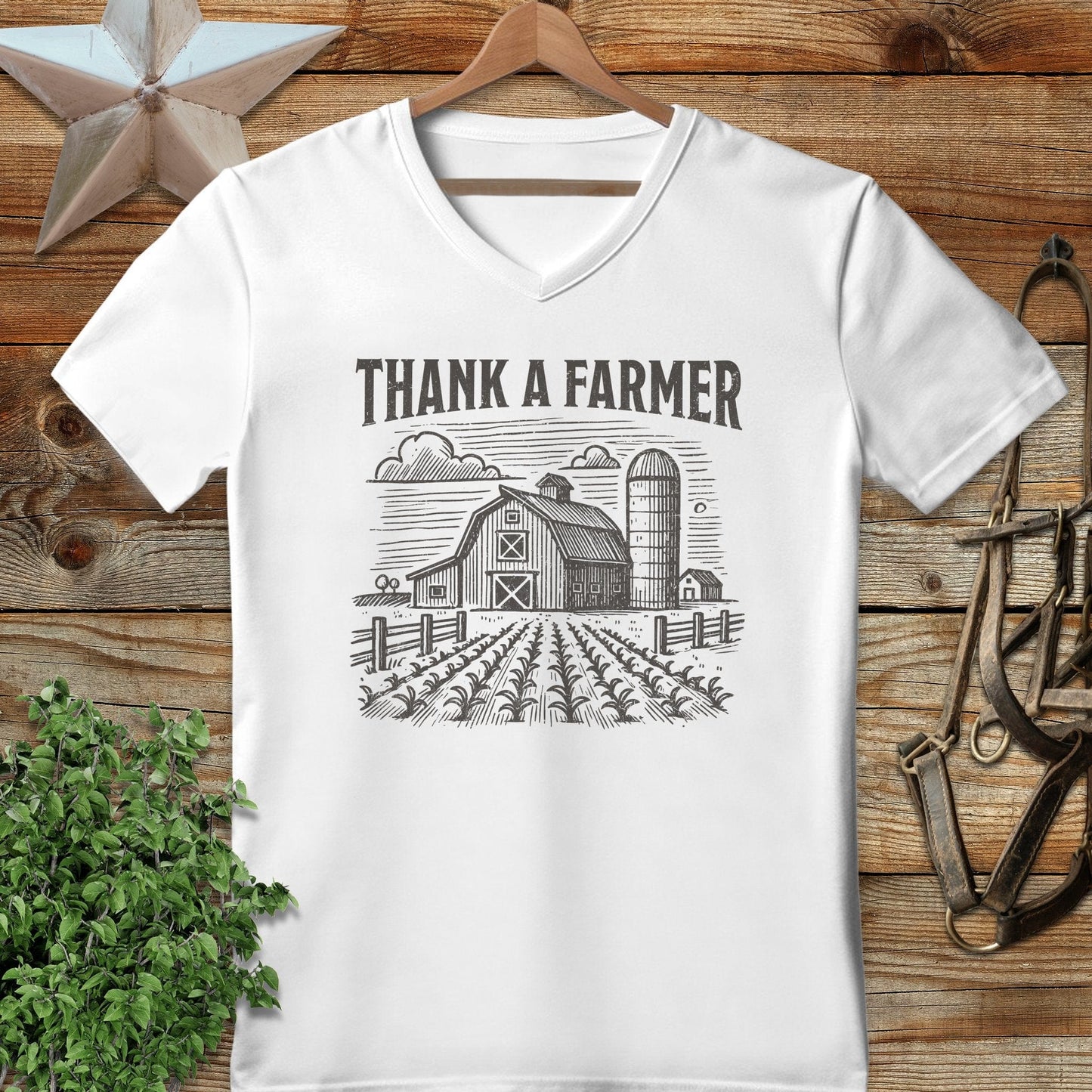 Thank a Farmer V-neck
