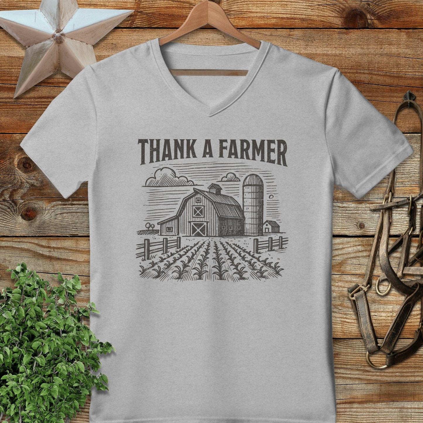Thank a Farmer V-neck