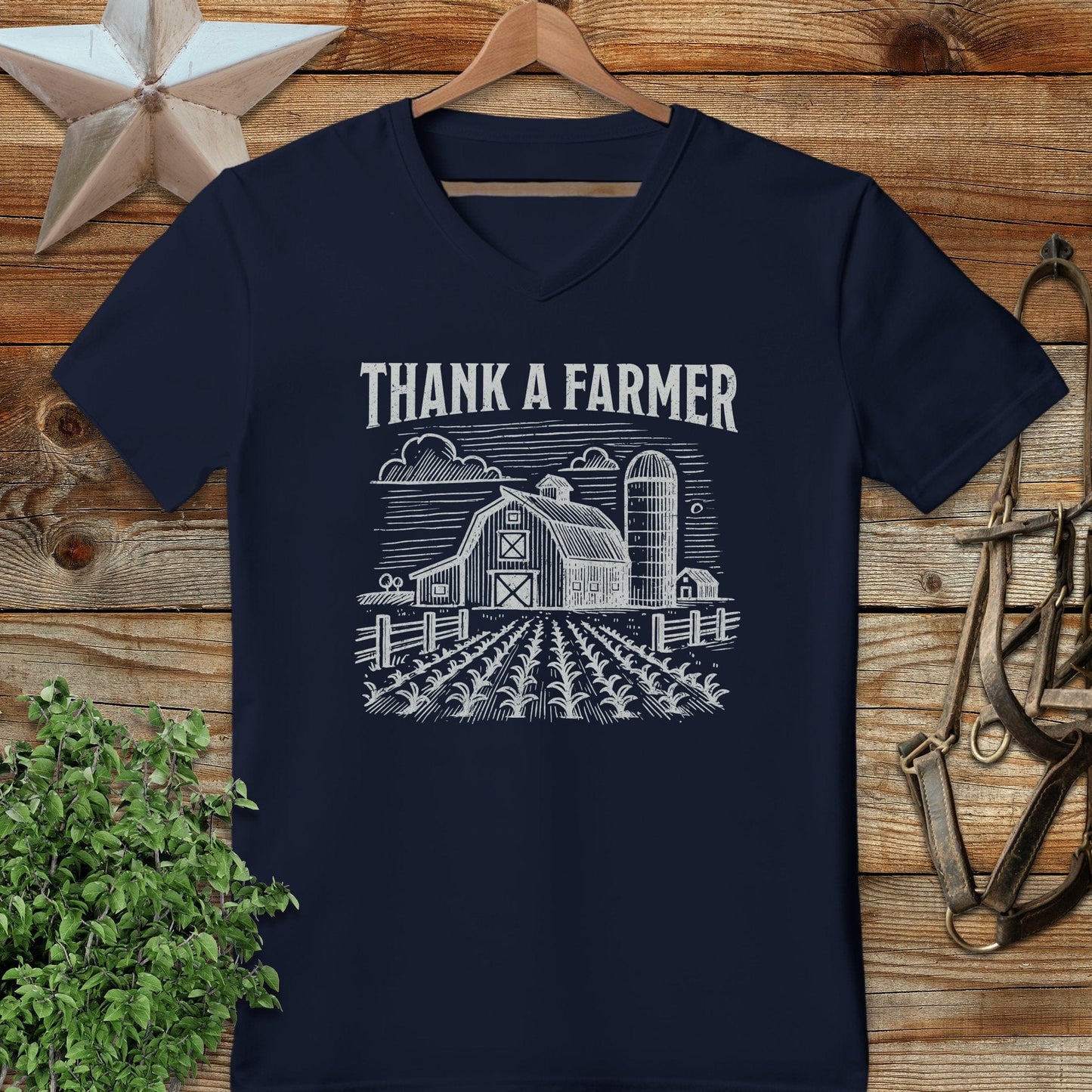 Thank a Farmer V-neck