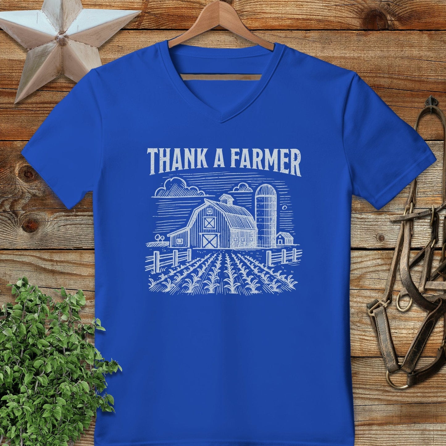 Thank a Farmer V-neck