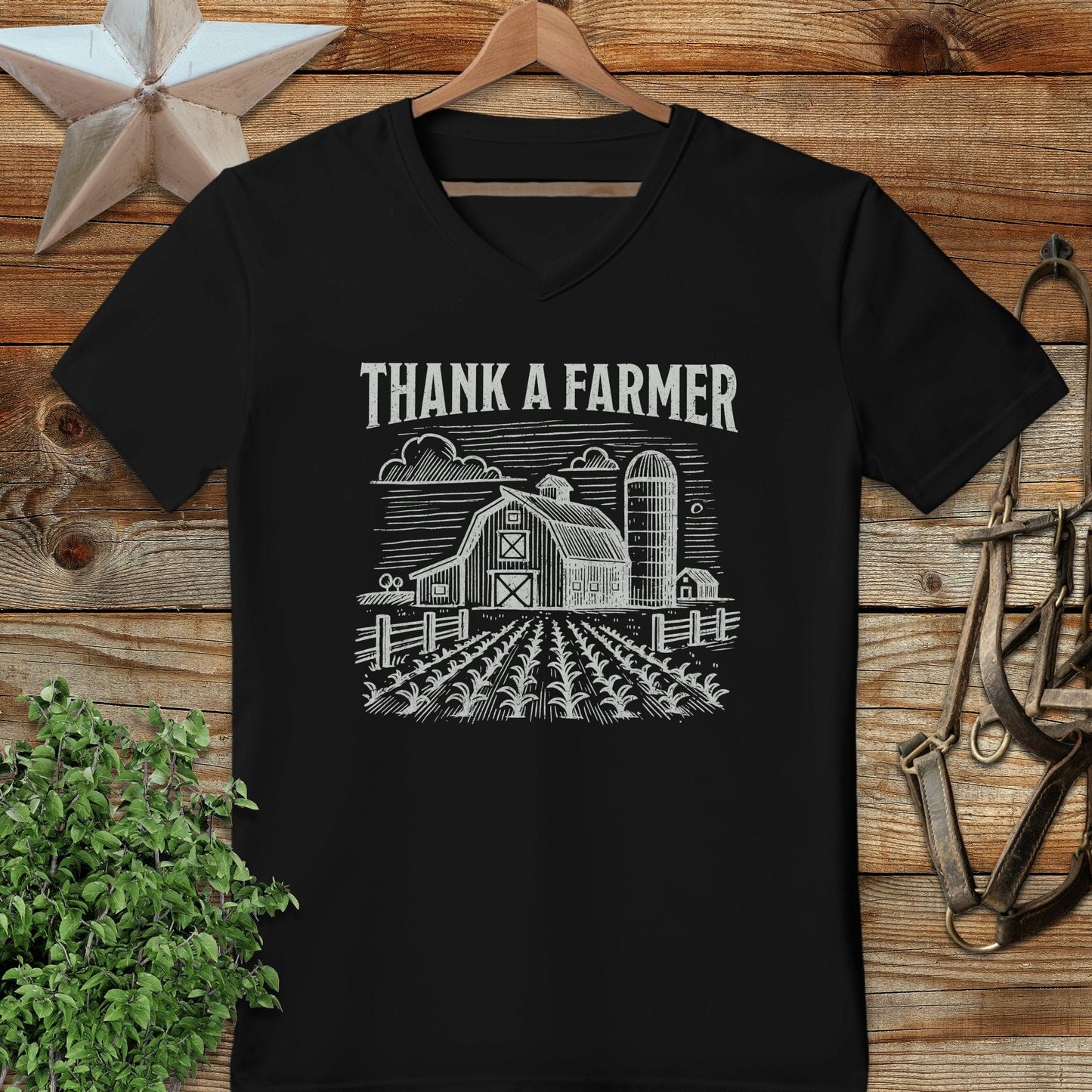 Thank a Farmer V-neck
