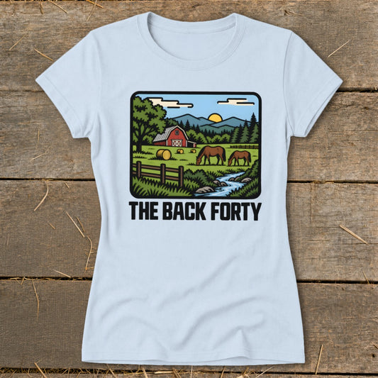 The Back Forty Ladies Tee
