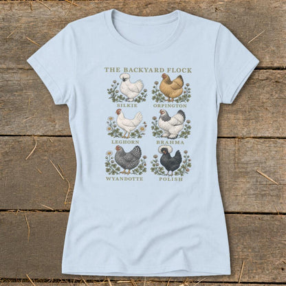 The Backyard Flock Ladies Tee