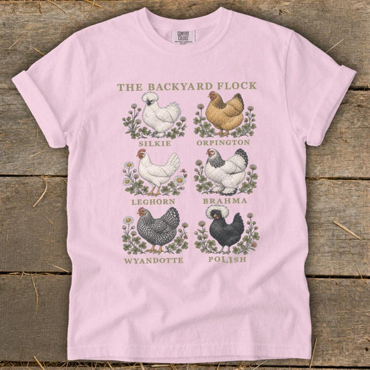 The Backyard Flock Signature Tee