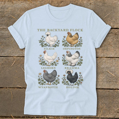 The Backyard Flock Softstyle Tee