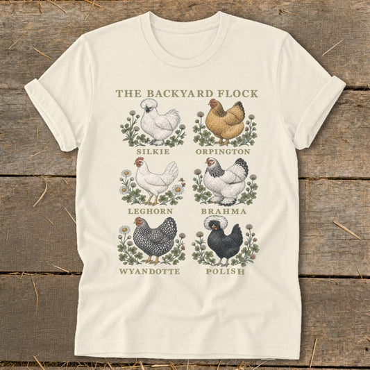 The Backyard Flock Softstyle Tee