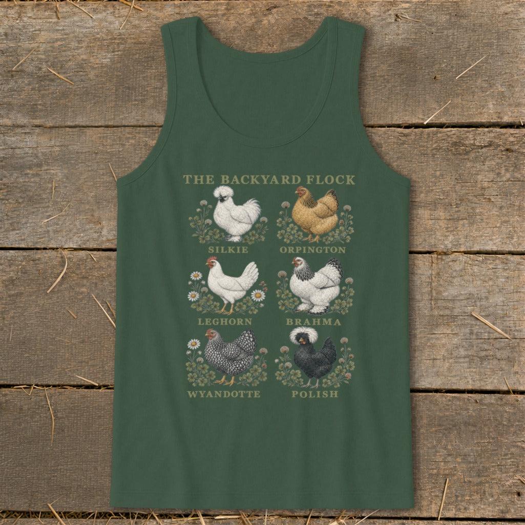 The Backyard Flock Tank Top