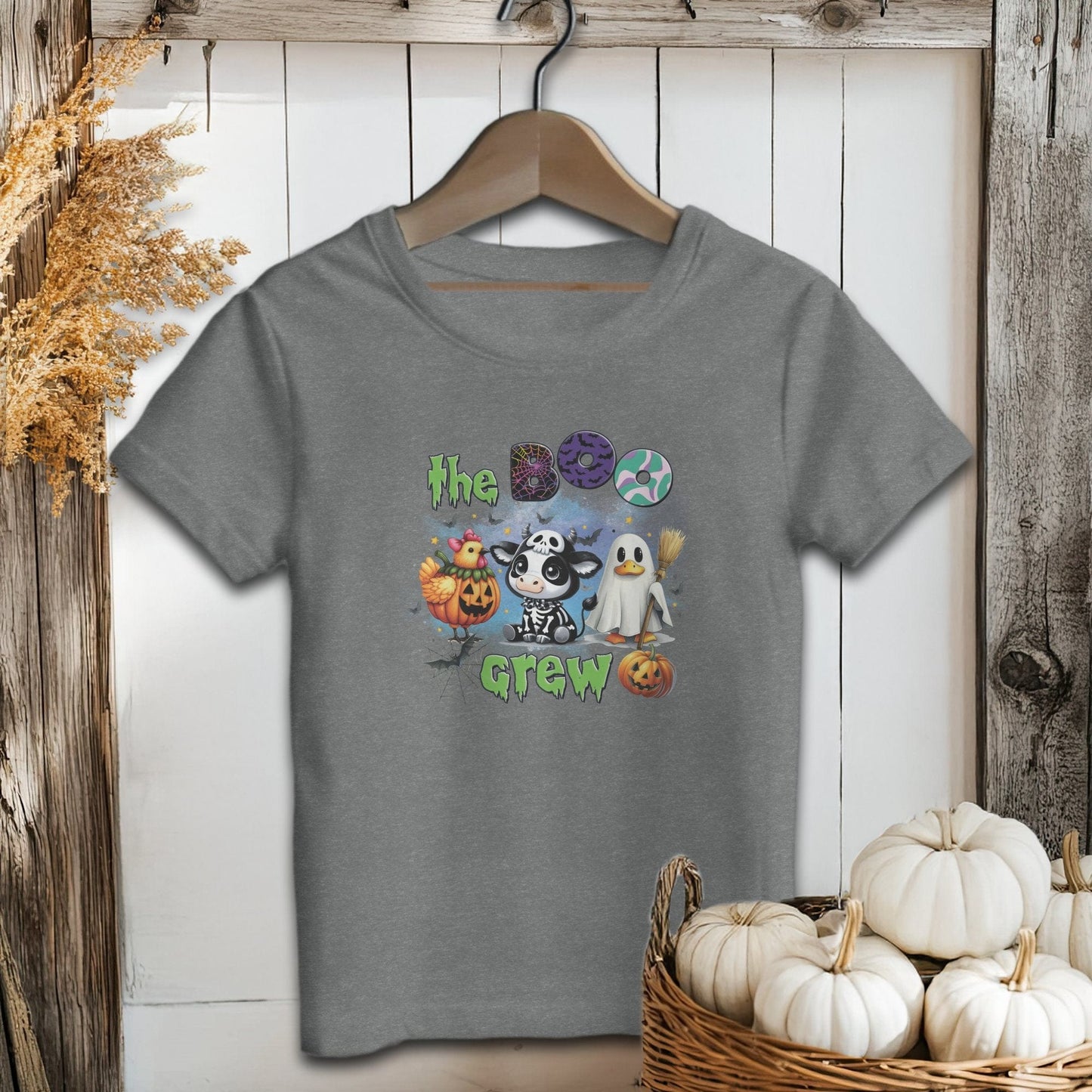 The Boo Crew Halloween Youth Shirt