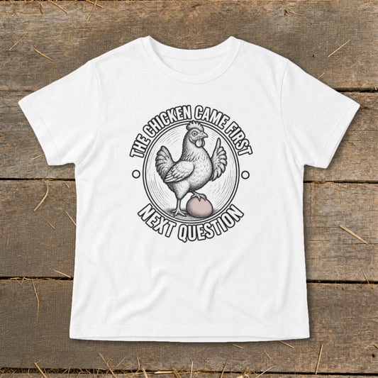 The Chicken Came First Infant Tee