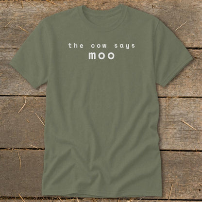 The Cow Says Moo Classic Tee