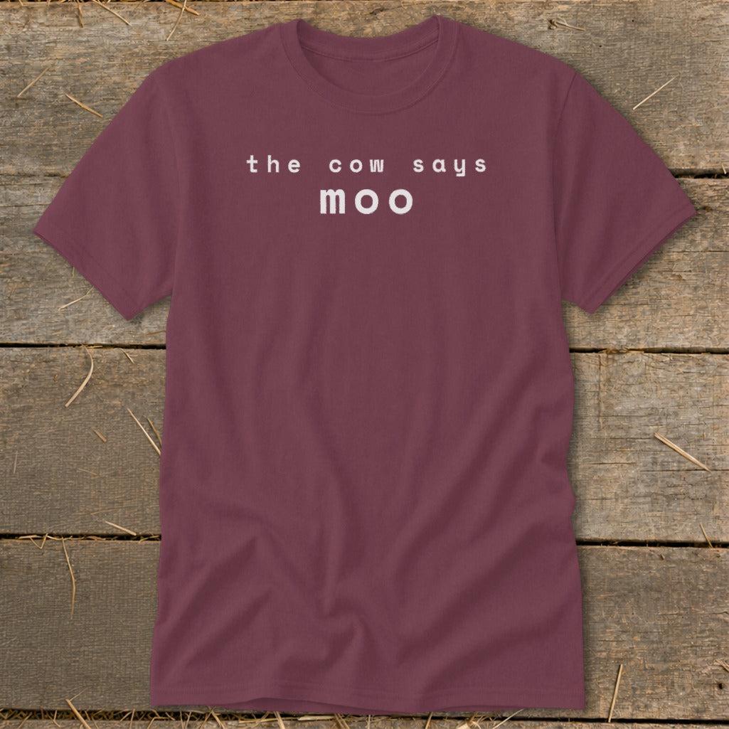 The Cow Says Moo Classic Tee