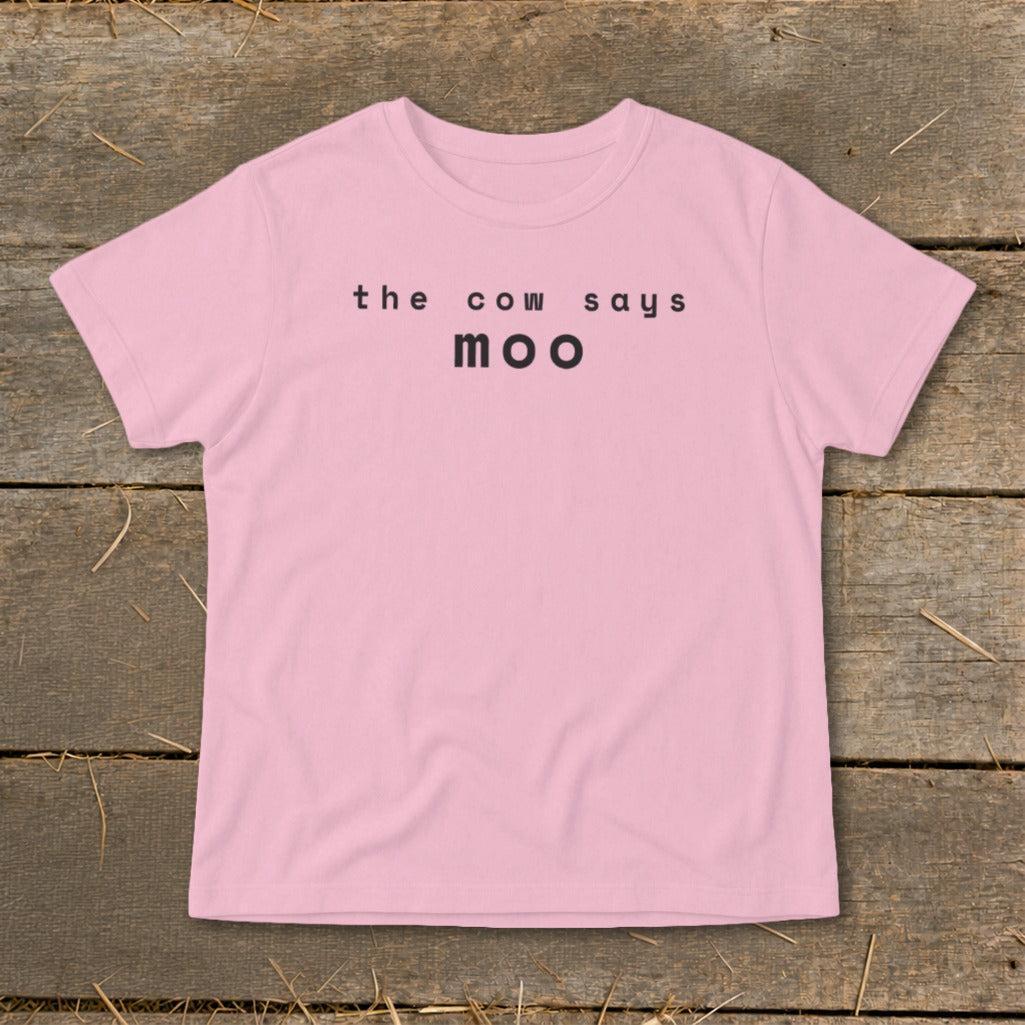 The Cow Says Moo Infant Tee