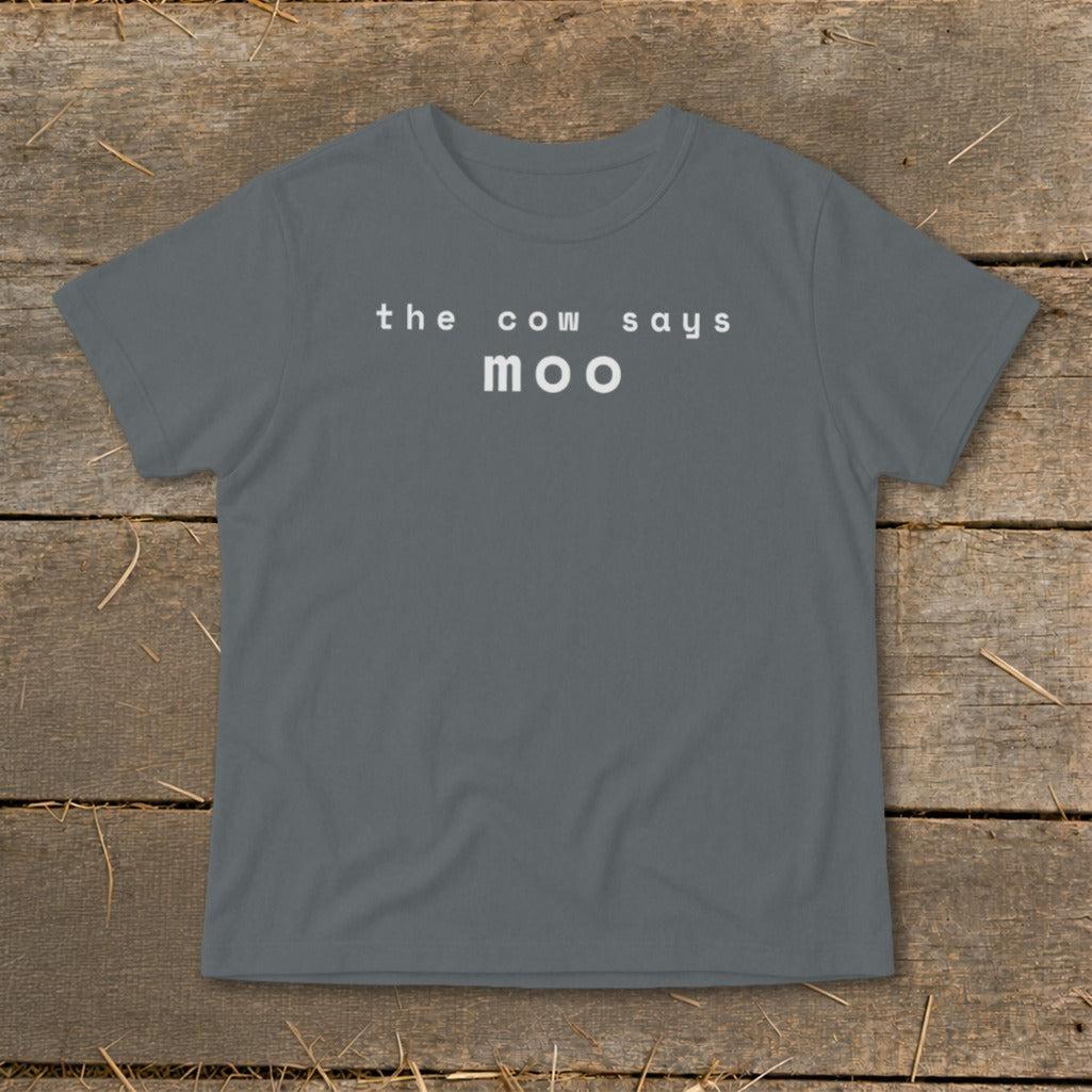 The Cow Says Moo Infant Tee