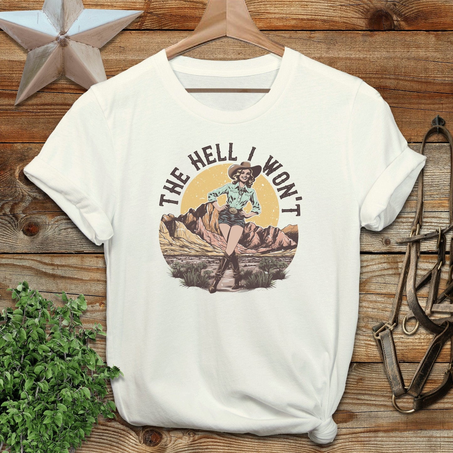 The Hell I Won't Softstyle Tee