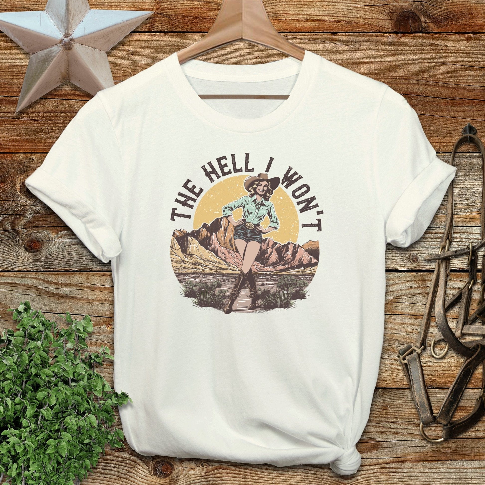 The Hell I Won't Softstyle Tee