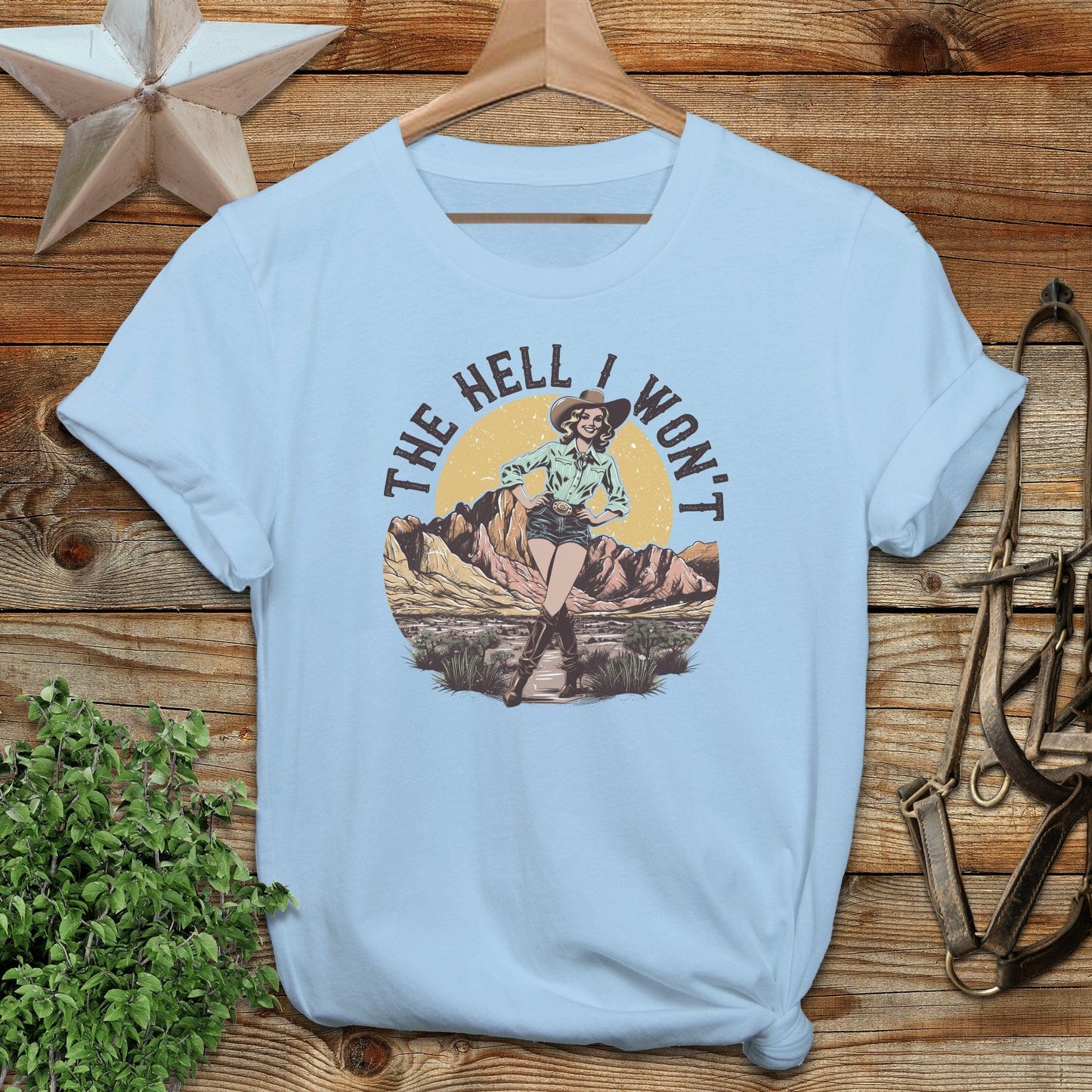The Hell I Won't Softstyle Tee