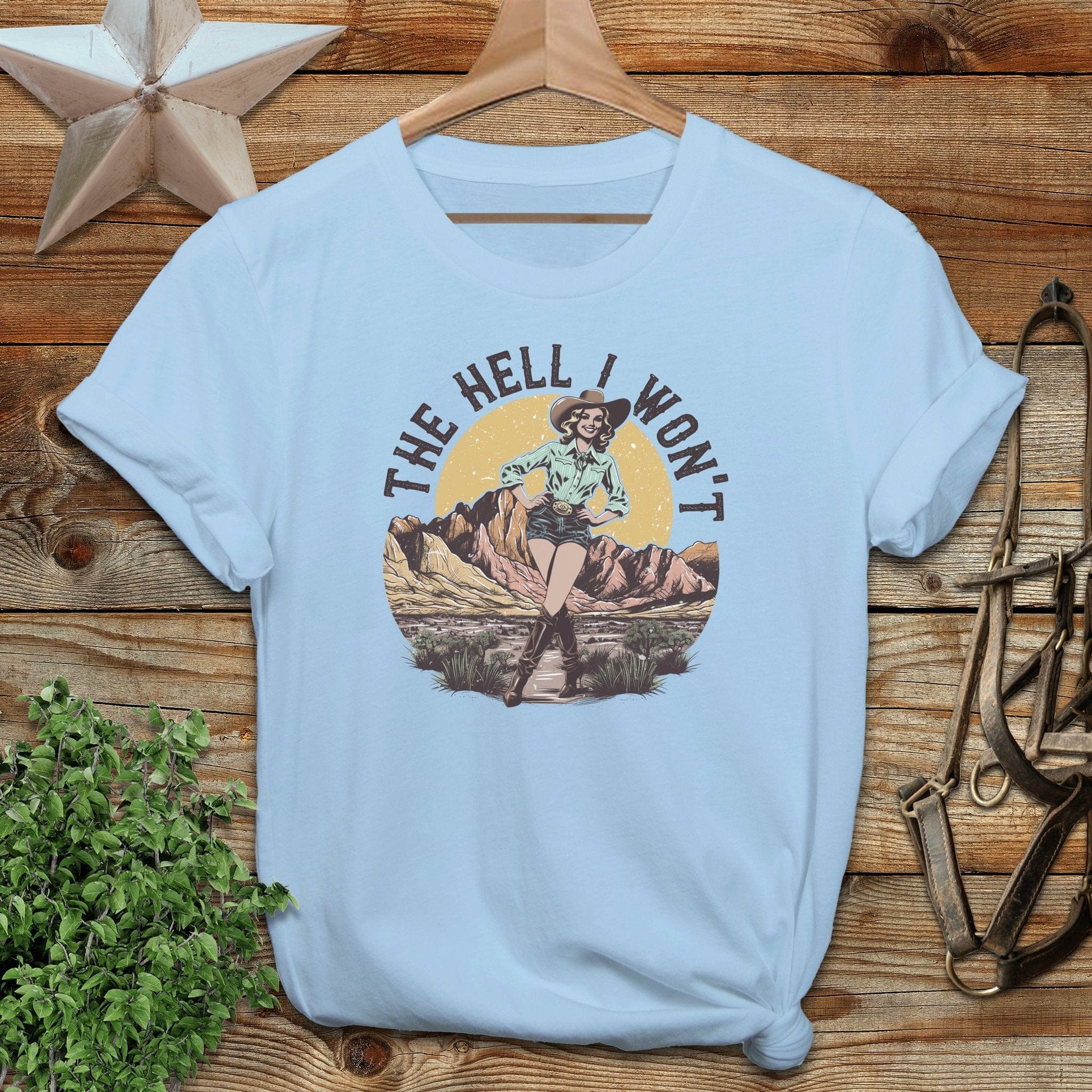 The Hell I Won't Softstyle Tee