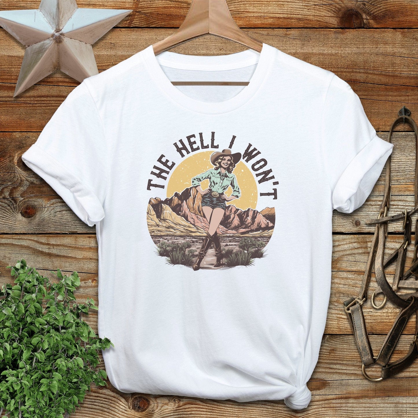 The Hell I Won't Softstyle Tee