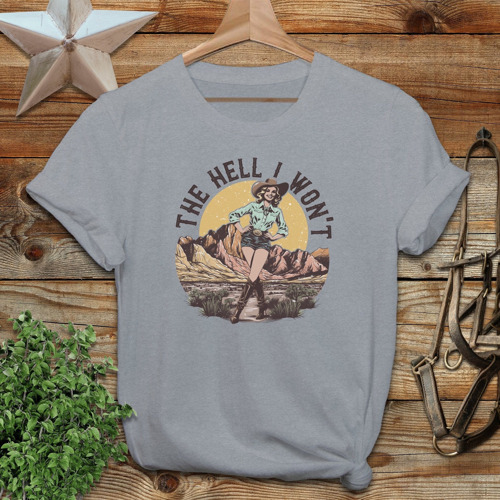 The Hell I Won't Softstyle Tee