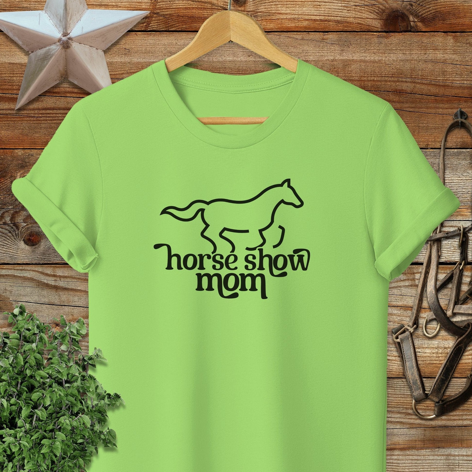 The Horse Show Mom Softstyle Tee