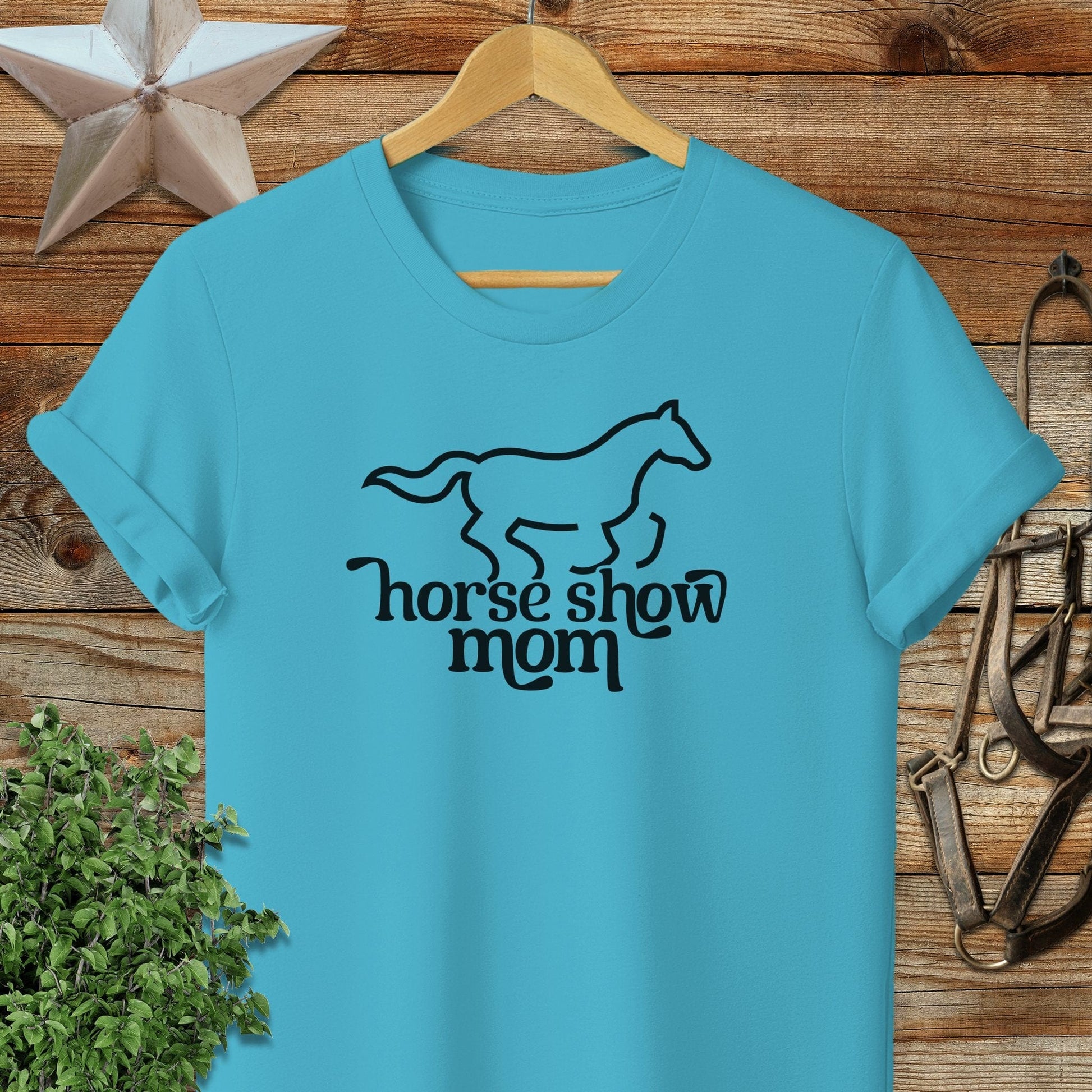The Horse Show Mom Softstyle Tee