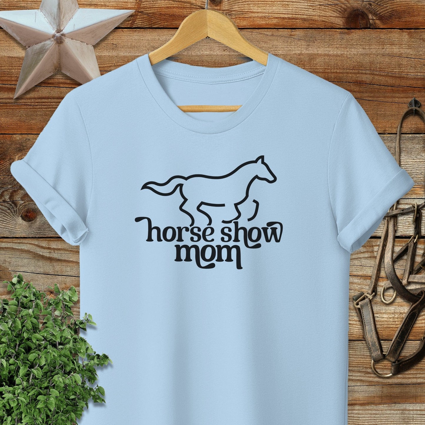 The Horse Show Mom Softstyle Tee