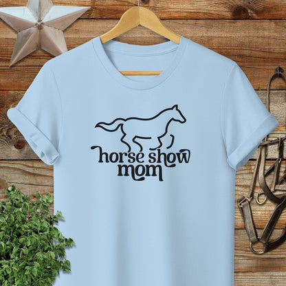 The Horse Show Mom Softstyle Tee
