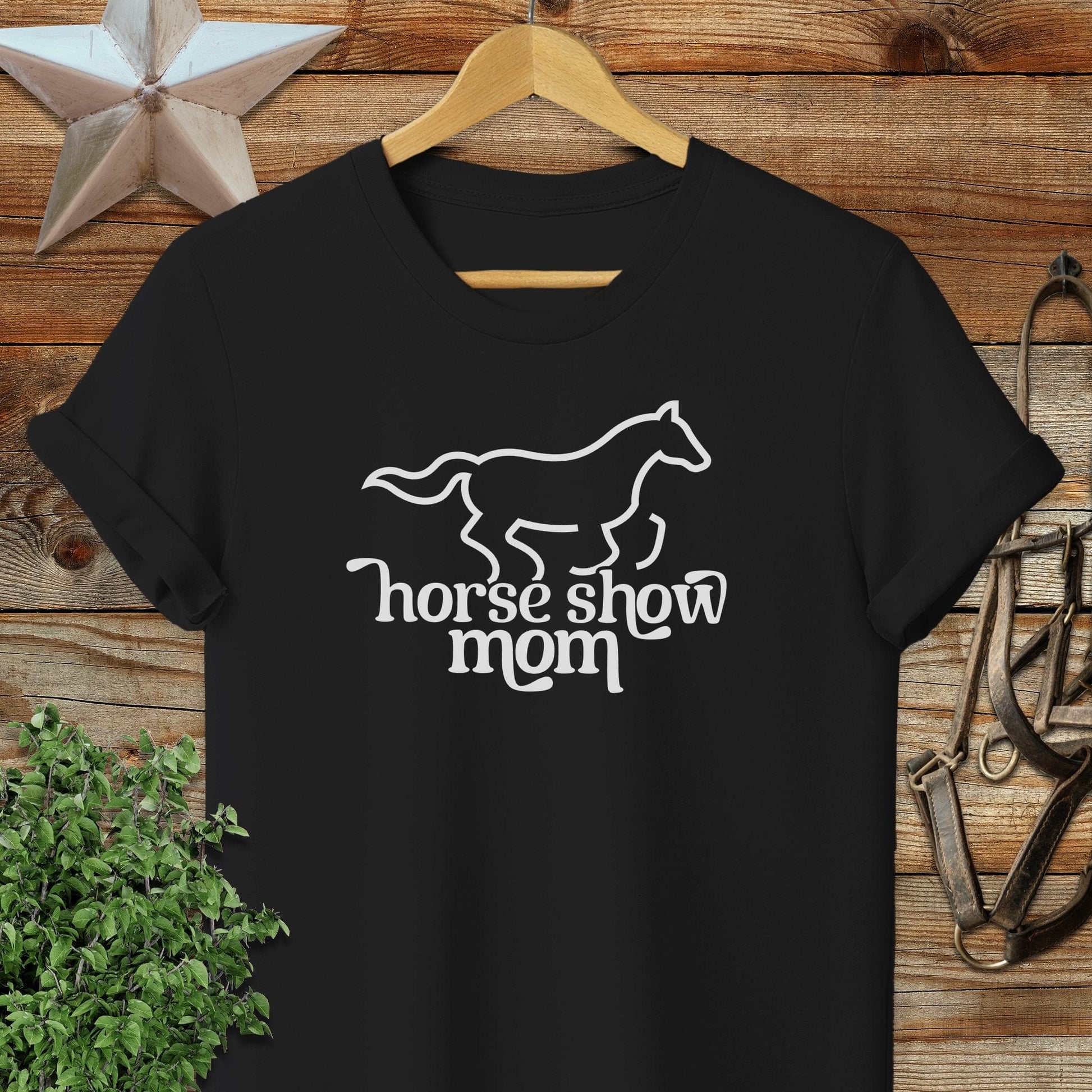 The Horse Show Mom Softstyle Tee