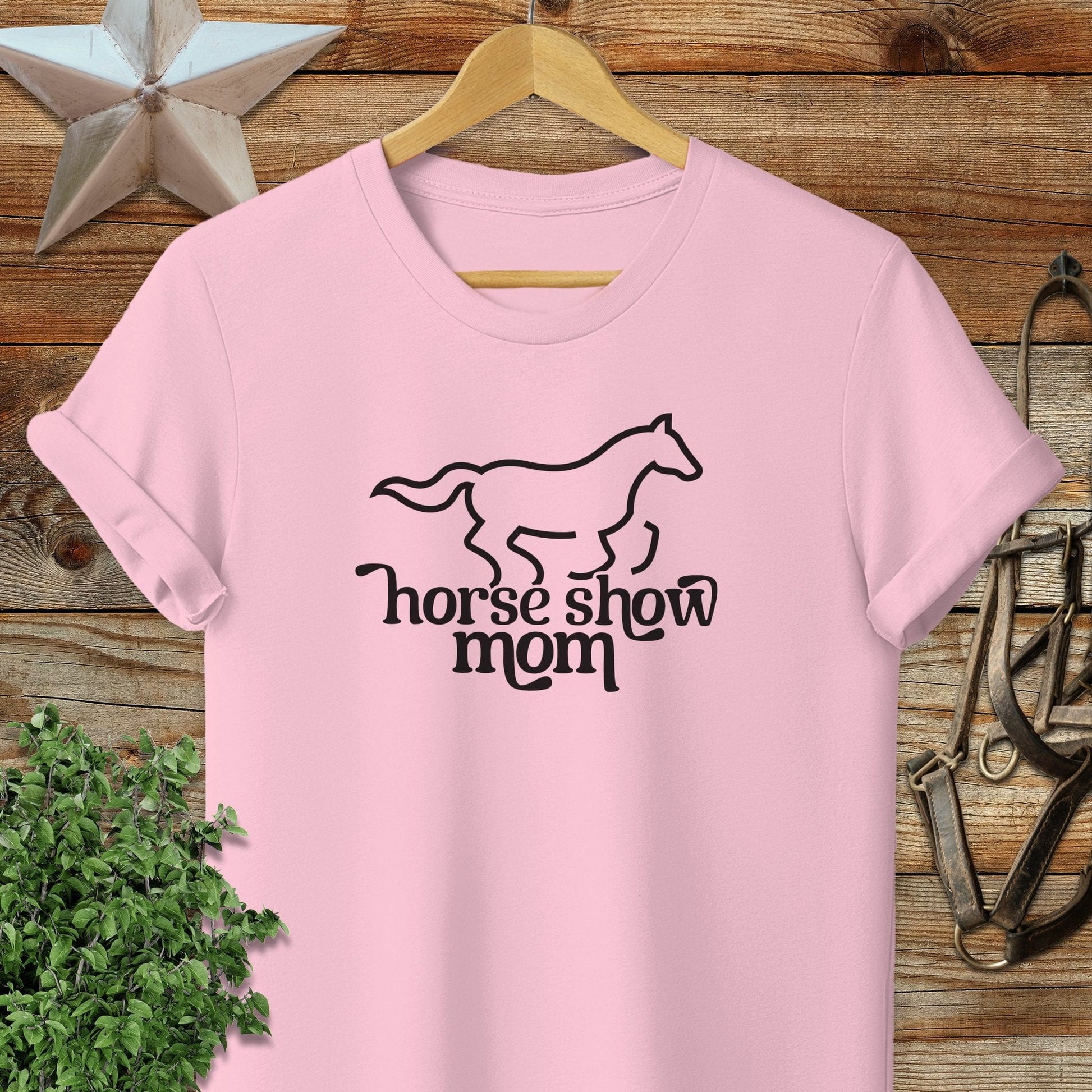 The Horse Show Mom Softstyle Tee